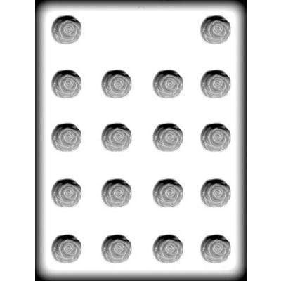 MINI ROSE Hard Candy Mold -- Garden Flower Rose Petal Bud Craft Supply
