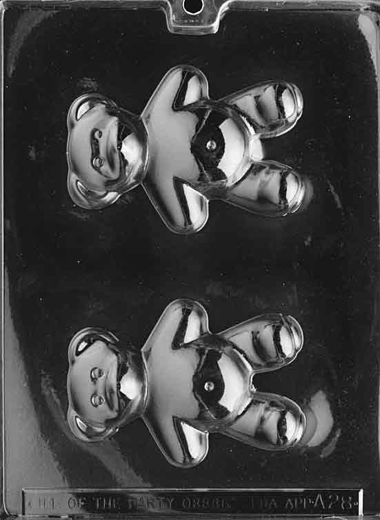 BELLY BUTTON TEDDY Chocolate Candy Mold
