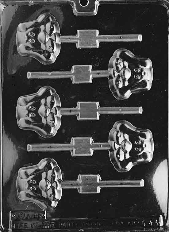 HOUND PUPPY LOLLY Sucker Chocolate Candy Mold Craft Supply