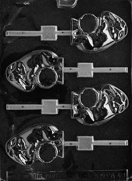 ELEPHANT On A DRUM Lolly Sucker Chocolate Candy Mold LOP-A048 Craft Supply