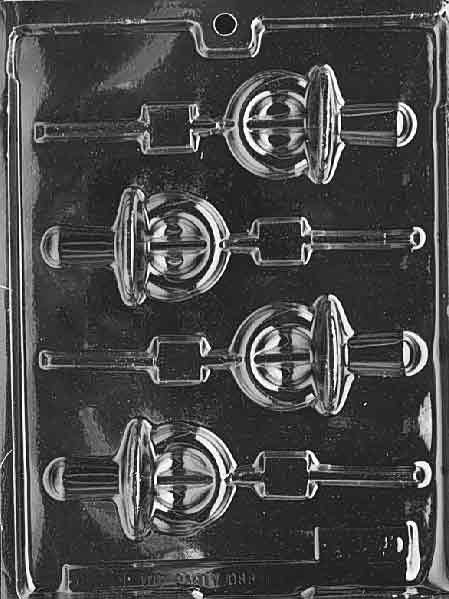 PACIFIER LOLLY Baby Sucker Chocolate Candy Mold Craft Supply