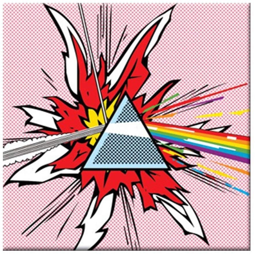 PINK FLOYD Chtens Dark Side of Moon Magnet for Refrigerators and Lockers - Rock Band Craft Supply