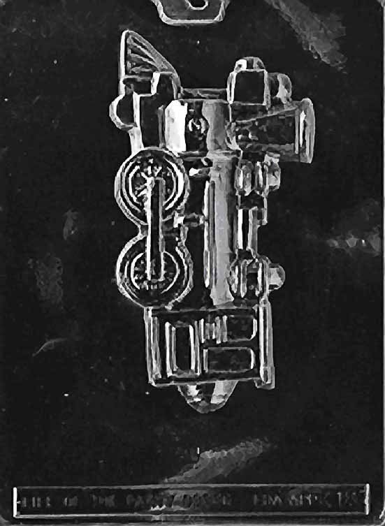 TRAIN ENGINE Chocolate Candy Mold Craft Supply