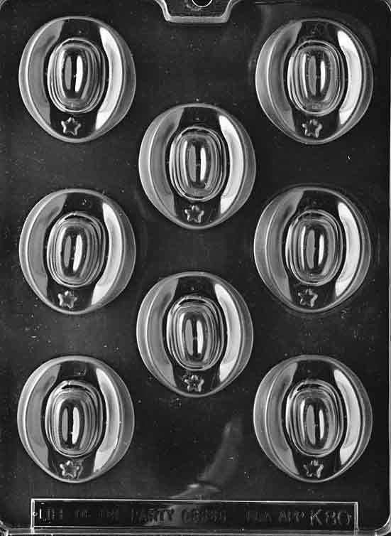 COWBOY HATS Chocolate Candy Mold