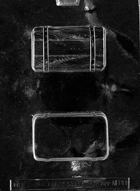 TREASURE CHEST 1 PIECE Chocolate Candy Mold Craft Supply