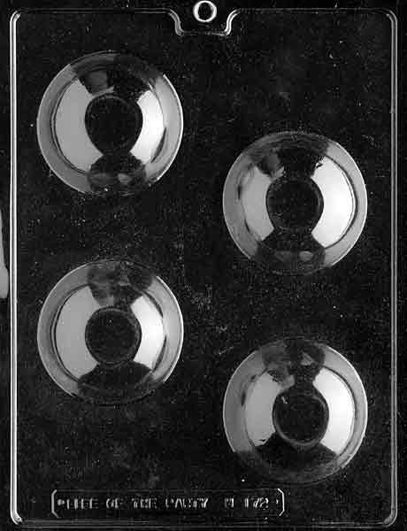 ROUND DOME MOLD Chocolate Candy Mold Craft Supply