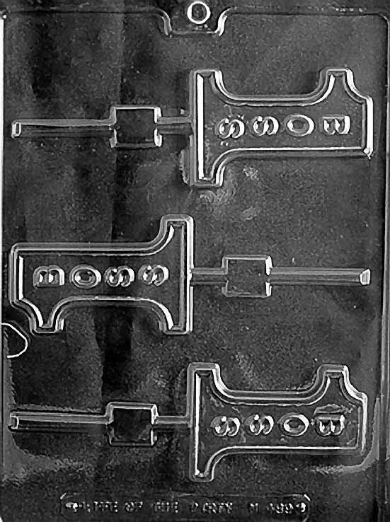 BOSS #1 LOLLY Sucker Chocolate Candy Mold Craft Supply