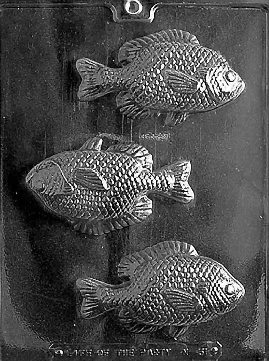 LARGE FISH Chocolate Candy Mold Craft Supply