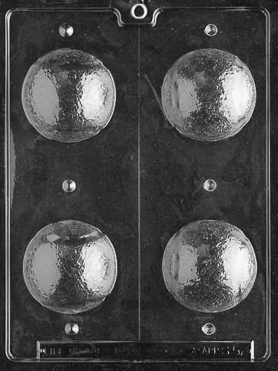 3D TENNIS BALLS Chocolate Candy Mold Craft Supply