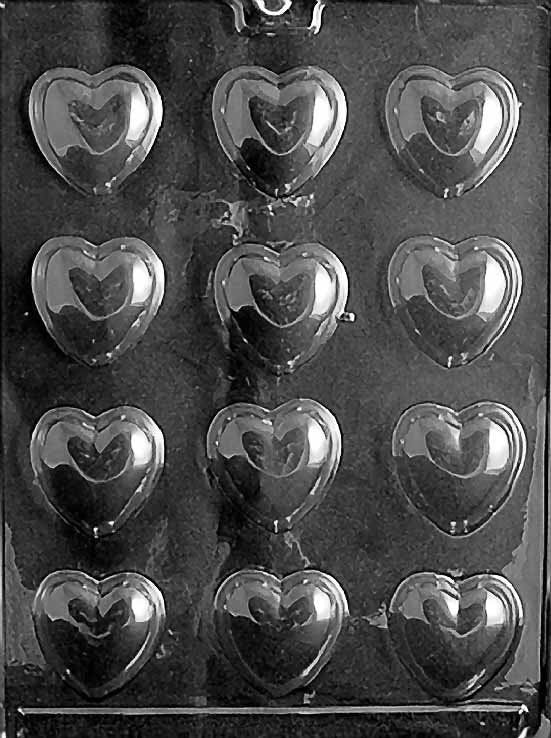 MEDIUM HEARTS Valentines Chocolate Candy Mold