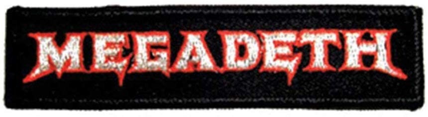 MEGADETH Band Logo Patch - Embroidered Rock Band Patch Applique Danzig