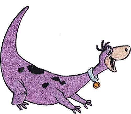 FLINTSTONES Dino Bark Patch - Flintstone Embroidered Patch Hanna-Barbera