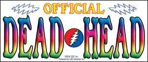 GRATEFUL DEAD Official Deadhead Rock Sticker Decal - Rock Band Craft Supply
