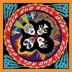 KISS Rock Roll Over Sticker Decal - Rock Band Craft Supply