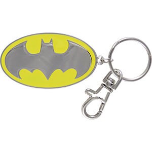 BATMAN Metal Keychain - Batman Enameled Logo - DC Comics Craft Supply