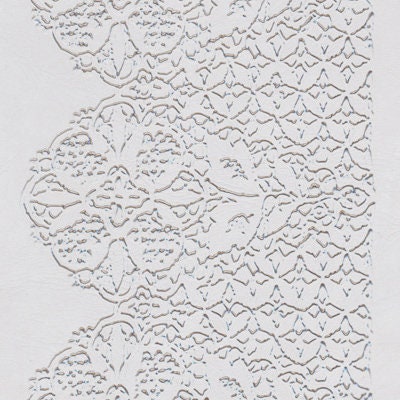Scallop Lace Impression Mat - Great for Fondant, Gumpaste, & Buttercream - Custom Cake Decorating Craft Supply