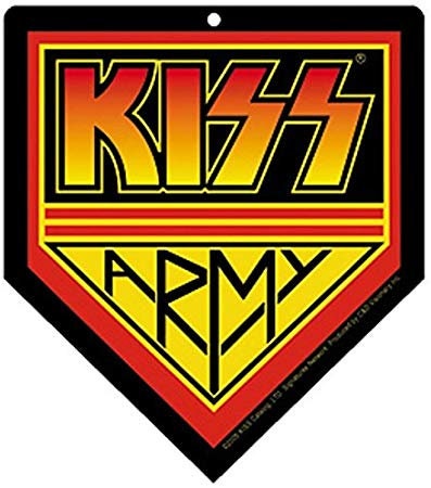 KISS Army Logo Air Freshener Band