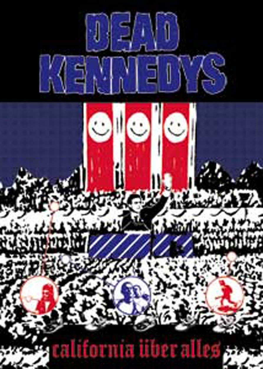DEAD KENNEDYS California Uber Alles Magnet for Refrigerators and Lockers - Rock Band