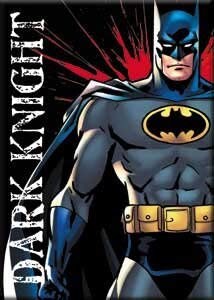 BATMAN Dark Knight Magnet for Refrigerators and Lockers - DC Comics Robin Craft Supply