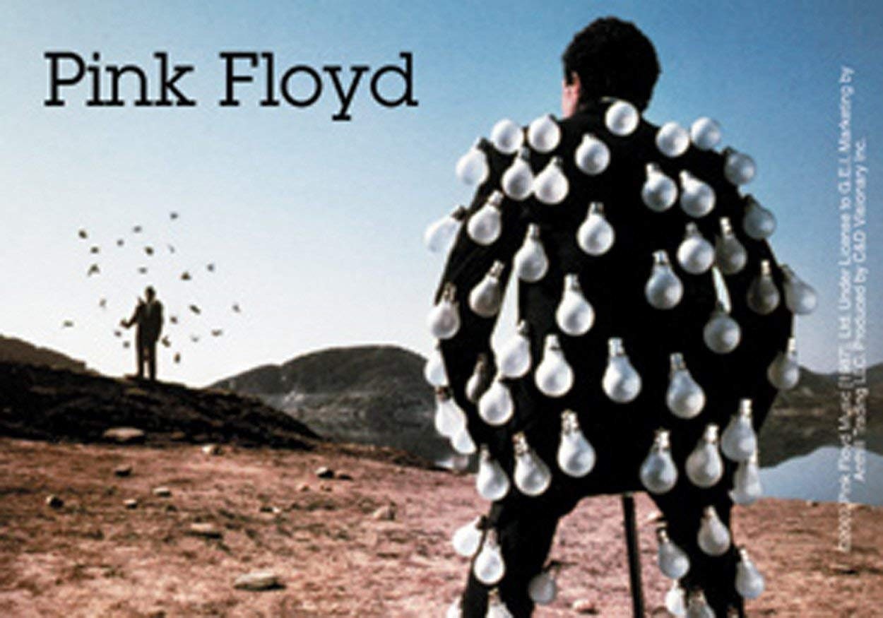 PINK FLOYD Bulb Man Sticker Decal - Rock Band Craft Supply