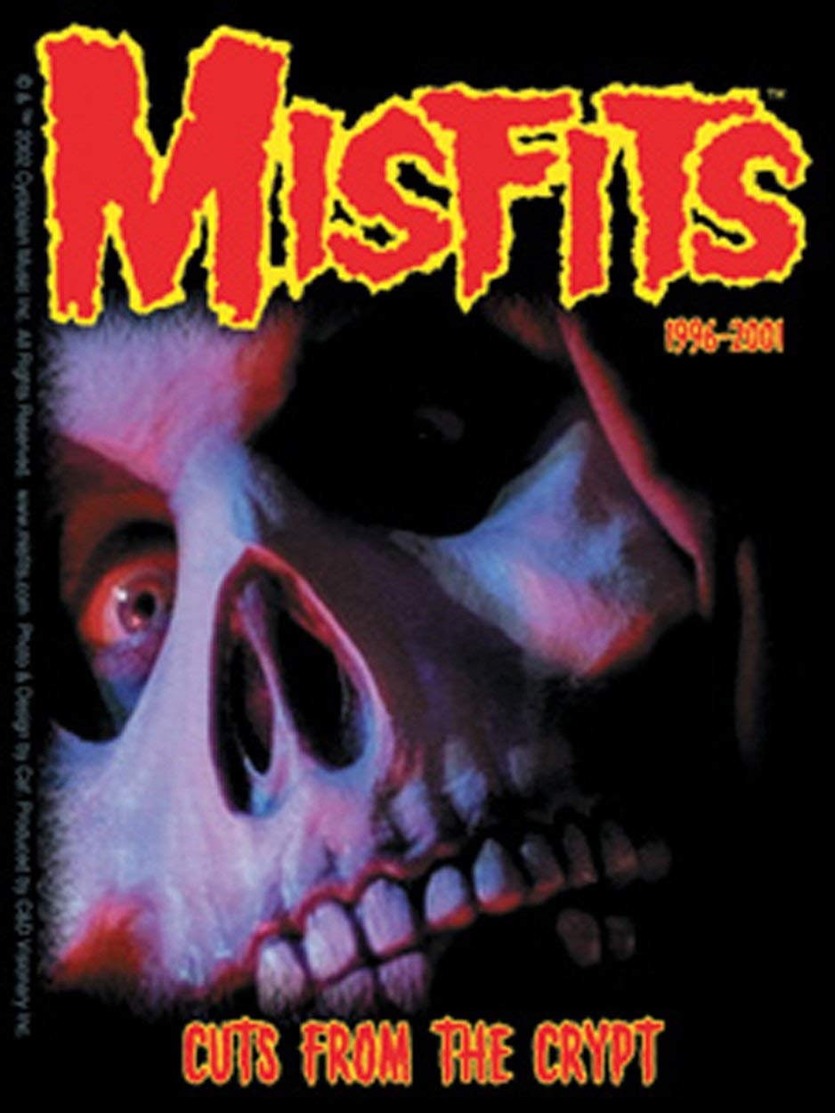 MISFITS Cuts From The Crypt Sticker Decal - Rock Band Craft Supply