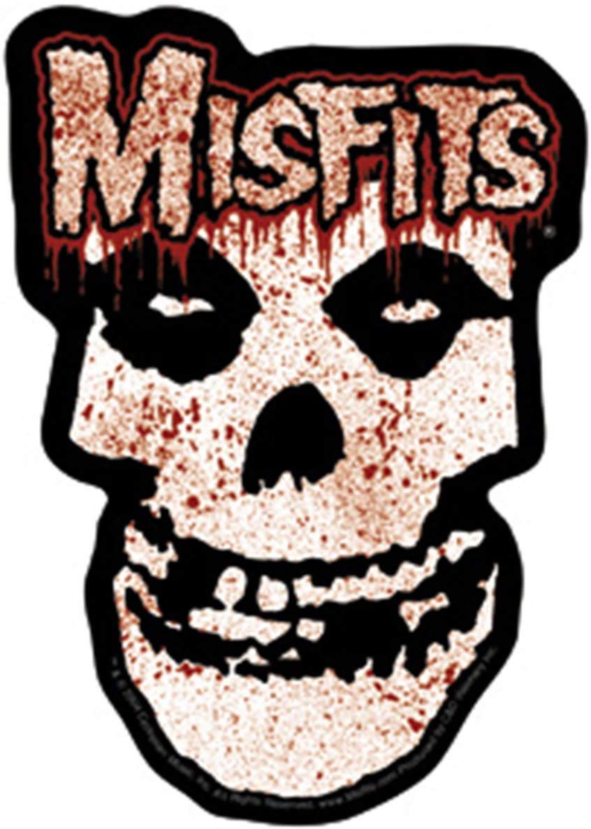 MISFITS Bloody Skull Sticker Decal - Rock Band Craft Supply