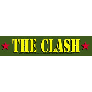 THE CLASH Army Logo Sticker Decal - Rock Band