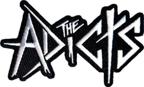 THE ADICTS Band Logo Patch - Embroidered Rock Band Patch Applique Craft Supply
