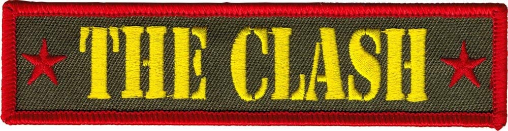 THE CLASH Army Logo Patch - Embroidered Rock Band Patch Applique Craft Supply