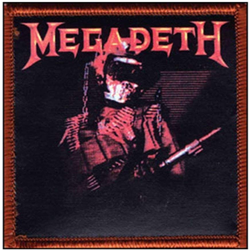 MEGADETH So What Soldier Patch - Embroidered Rock Band Patch Applique Craft Supply