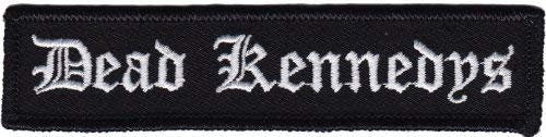 DEAD KENNEDYS Old English Logo Patch - Embroidered Rock Band Patch Applique