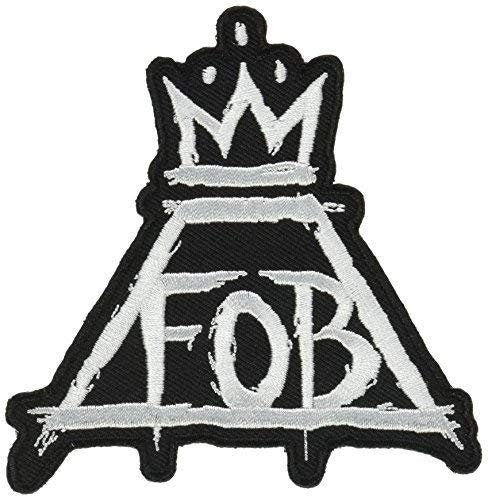 FALL OUT BOY Crown Patch - Embroidered Rock Band Patch Applique Craft Supply