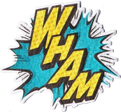 BATMAN Wham Patch - DC Comics Embroidered Patch Applique