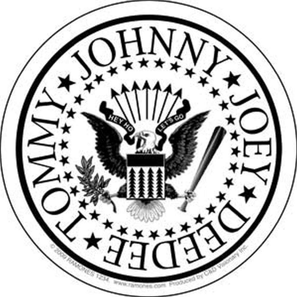 RAMONES White Eagle Sticker Decal - Rock Band Craft Supply