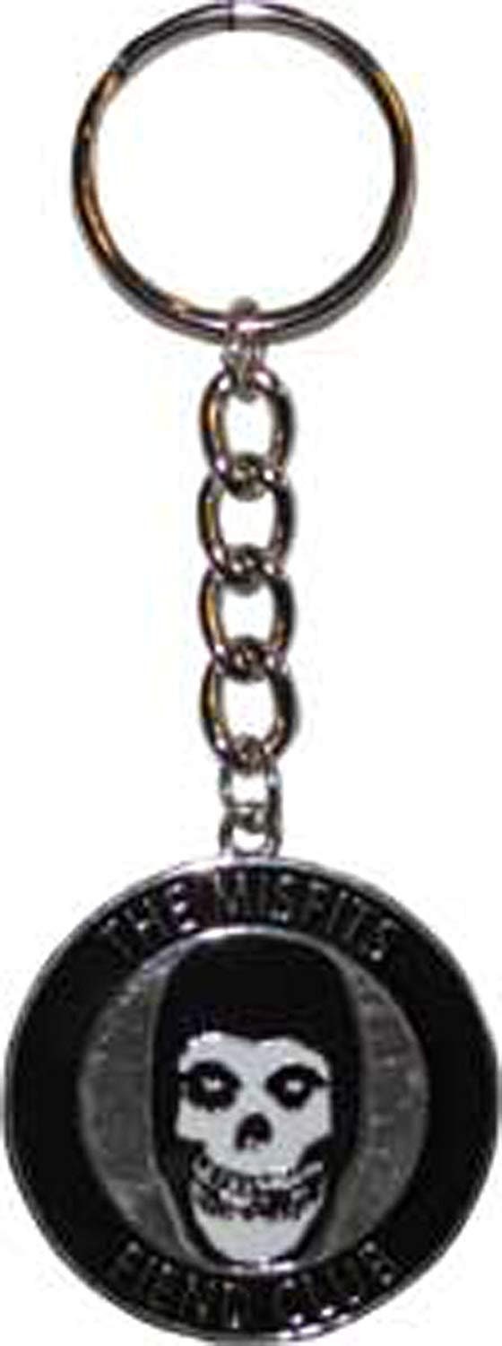 MISFITS Metal Keychain - Fiend Club - Rock Band Keyring Keyfob Craft Supply