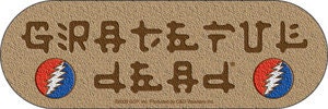 GRATEFUL DEAD Sandstone Logo Rock Sticker Decal - Rock Band Craft Supply