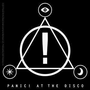 PANIC! At THE DISCO Triangle Logo Sticker Decal - Rock Band