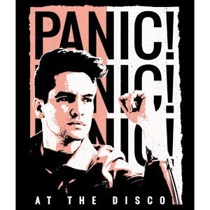 PANIC! At THE DISCO Duotone Sticker Decal - Rock Band Craft Supply
