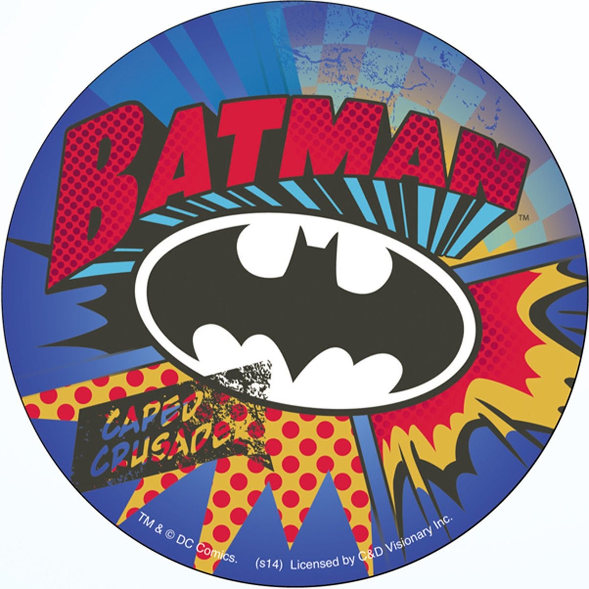 BATMAN Burst Sticker Decal - DC Comics Robin