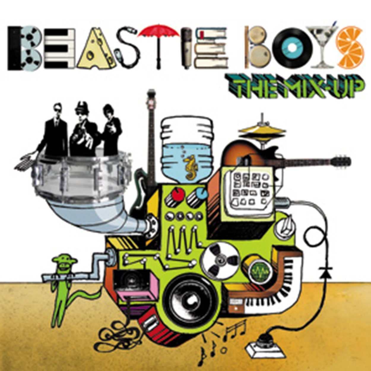 BEASTIE BOYS Mix Up Sticker Decal - Rock Band Craft Supply