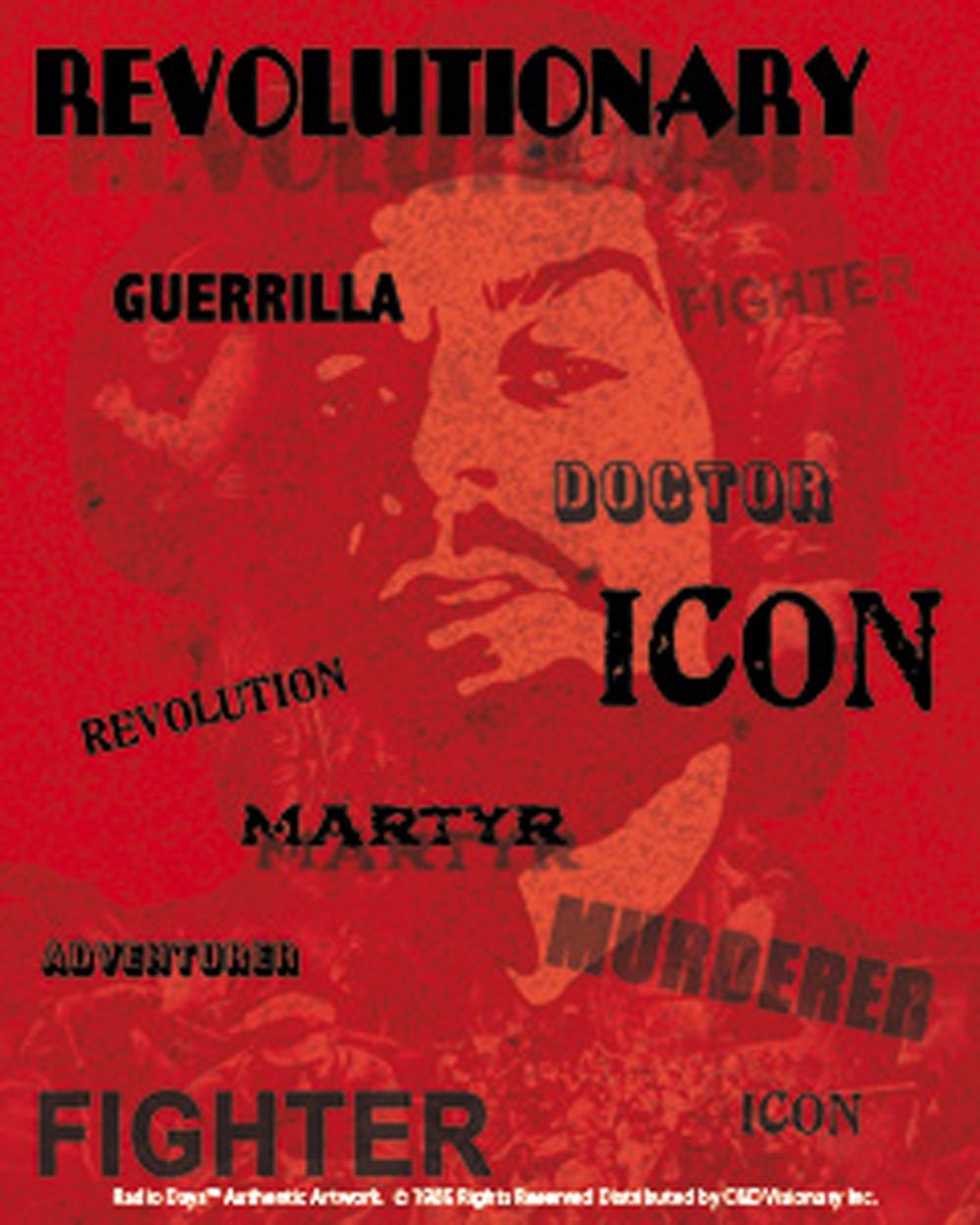 CHE GUEVARA Revolutionary Sticker Decal - Guerrillero Heroico Warfare
