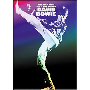 DAVID BOWIE Concert Kick Magnet for Refrigerators and Lockers - Rock Band Craft Supply
