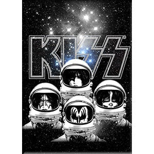 KISS Astronauts Band Magnet for Refrigerators and Lockers - Rock Band Craft Supply