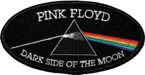 PINK FLOYD DSOM Dark Side of the Moon Patch - Embroidered Rock Band Patch Applique Craft Supply