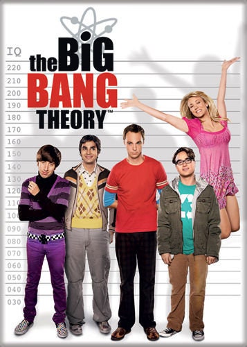 BIG BANG THEORY Cast Magnet for Refrigerators and Lockers Leonard Howard Sheldon Craft Supply