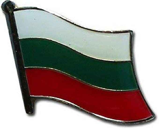 BULGARIA World National Flag Lapel Pin - Enamel Pin for Backpack Tie Shirt Trading Button Pinback Craft Supply