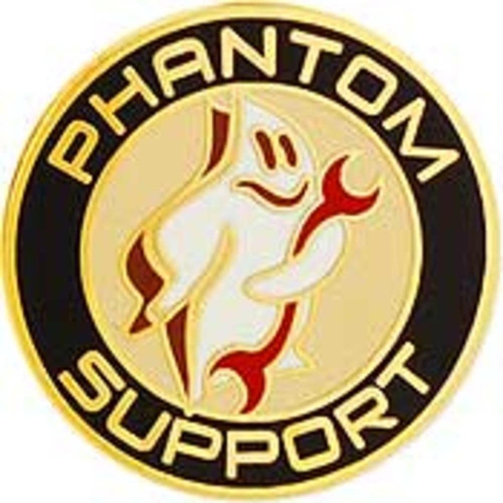 US NAVY Phantom Support F-4 McDonnell Douglas Military Lapel Pin - Enamel Pin for Backpack Tie Shirt Trading Button Pinback Craft Supply