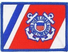 US COAST GUARD Flag Logo Military Embroidered Patch Applique Craft Supply