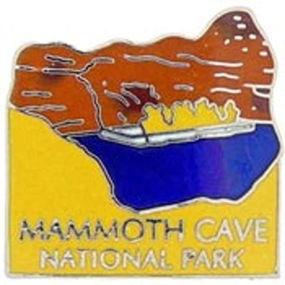 MAMMOTH CAVE National Park Lapel Pin - Enamel Pin for Backpack Tie Shirt Trading Button Pinback