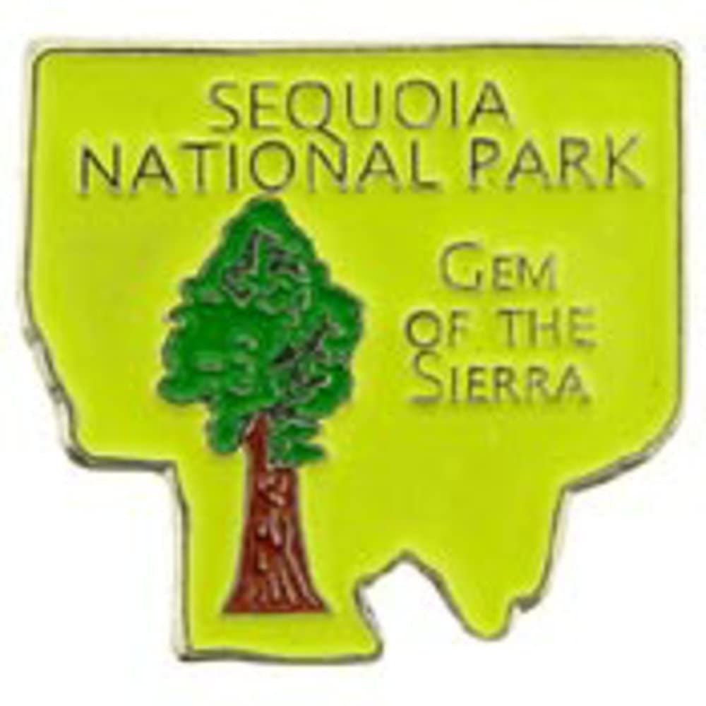 SEQUOIA National Park Lapel Pin - Enamel Pin for Backpack Tie Shirt Trading Button Pinback Craft Supply